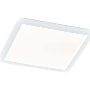 Bílé čtvercové stropní LED svítidlo Trio Camillus, 40 x 40 cm