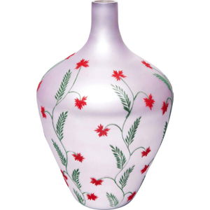 Skleněná váza Kare Design Dream Of Flowers, výška 47 cm